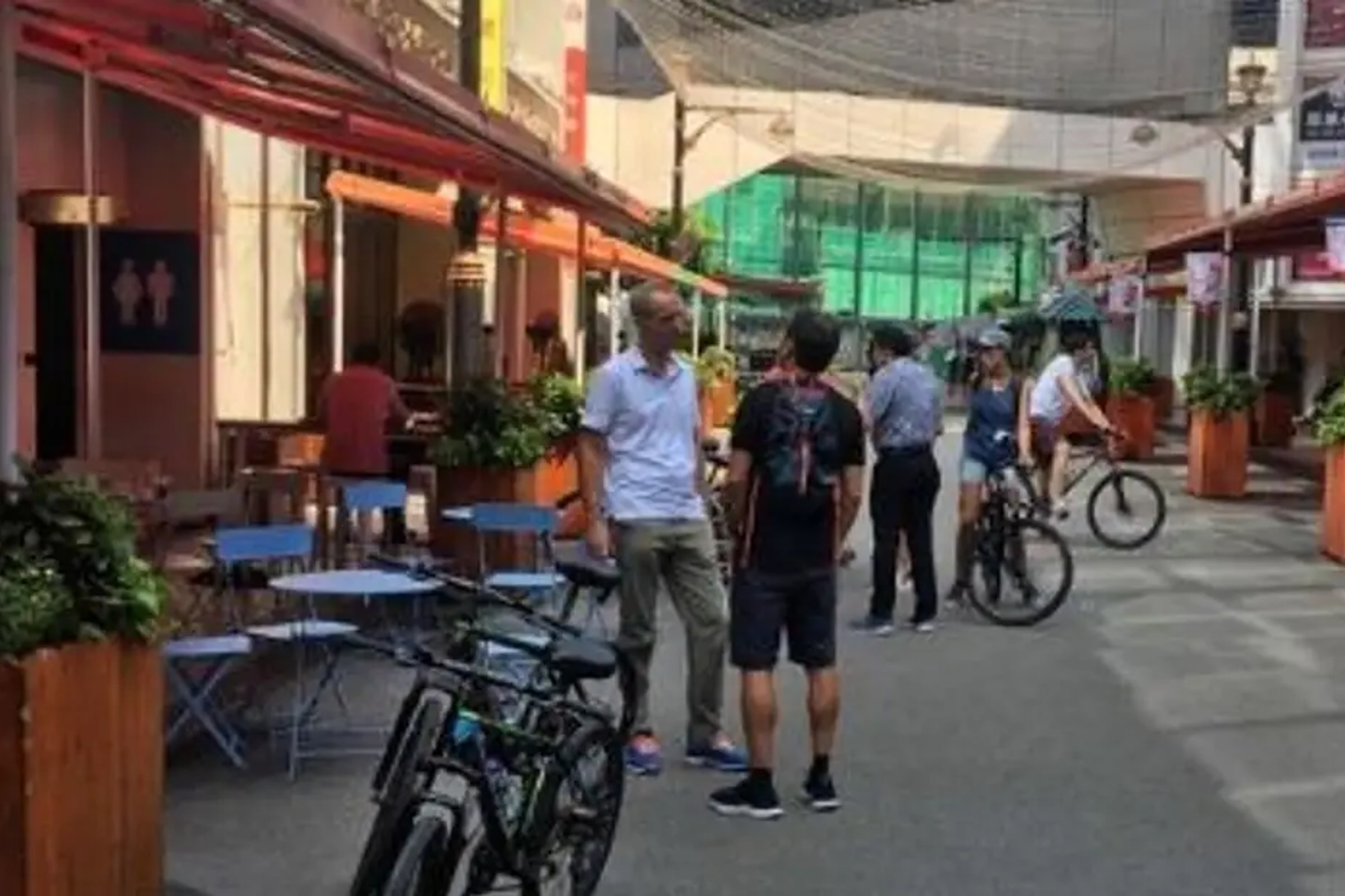Macau per Rad: Taipa, Dorf und Küste
